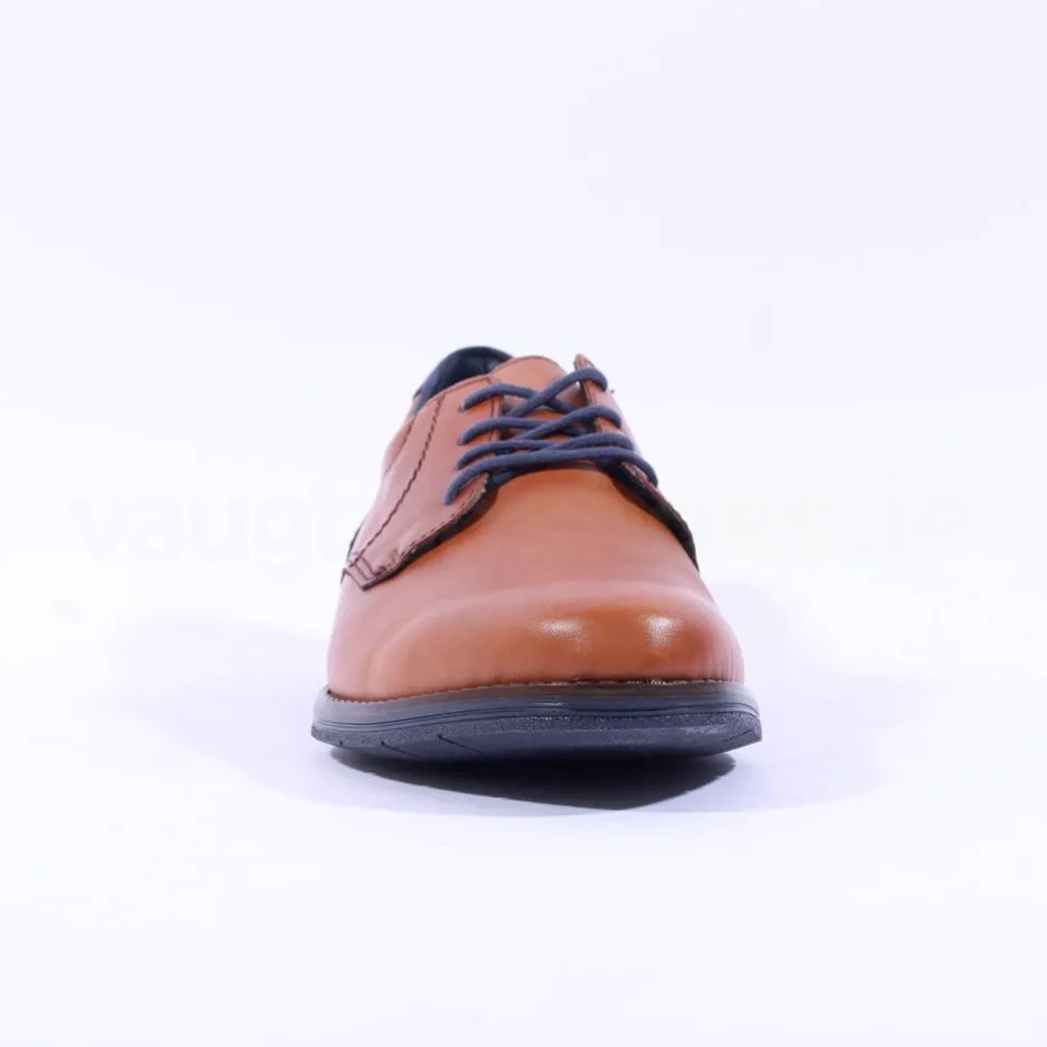 Rieker Men S Laced Shoe - Tan Leather