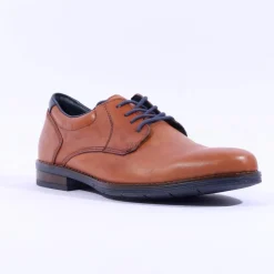 Rieker Men S Laced Shoe - Tan Leather