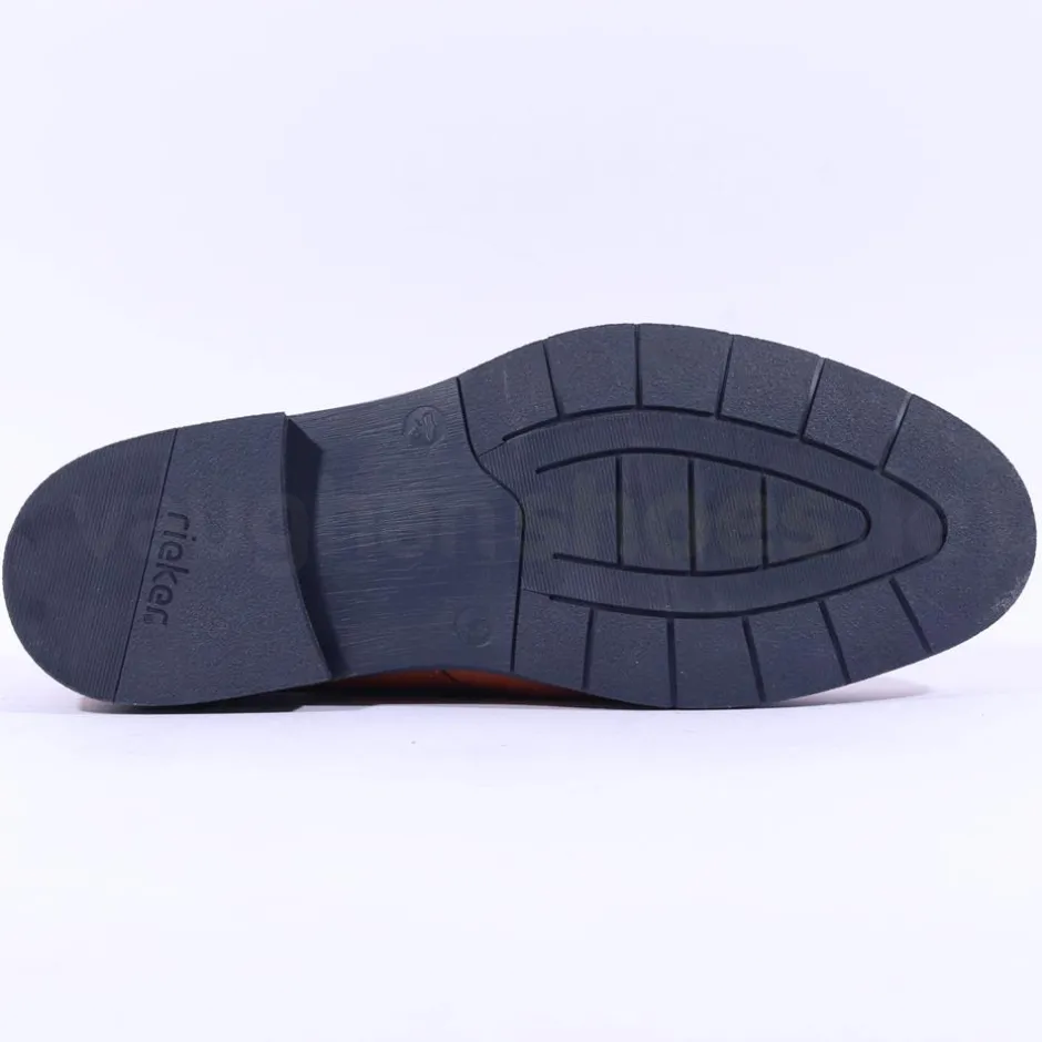 Rieker Men S Laced Shoe - Tan Leather