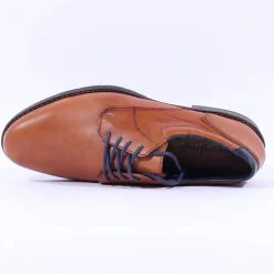 Rieker Men S Laced Shoe - Tan Leather