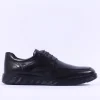Ecco Men S. Lite Hybrid Laced Shoe - Black Leather