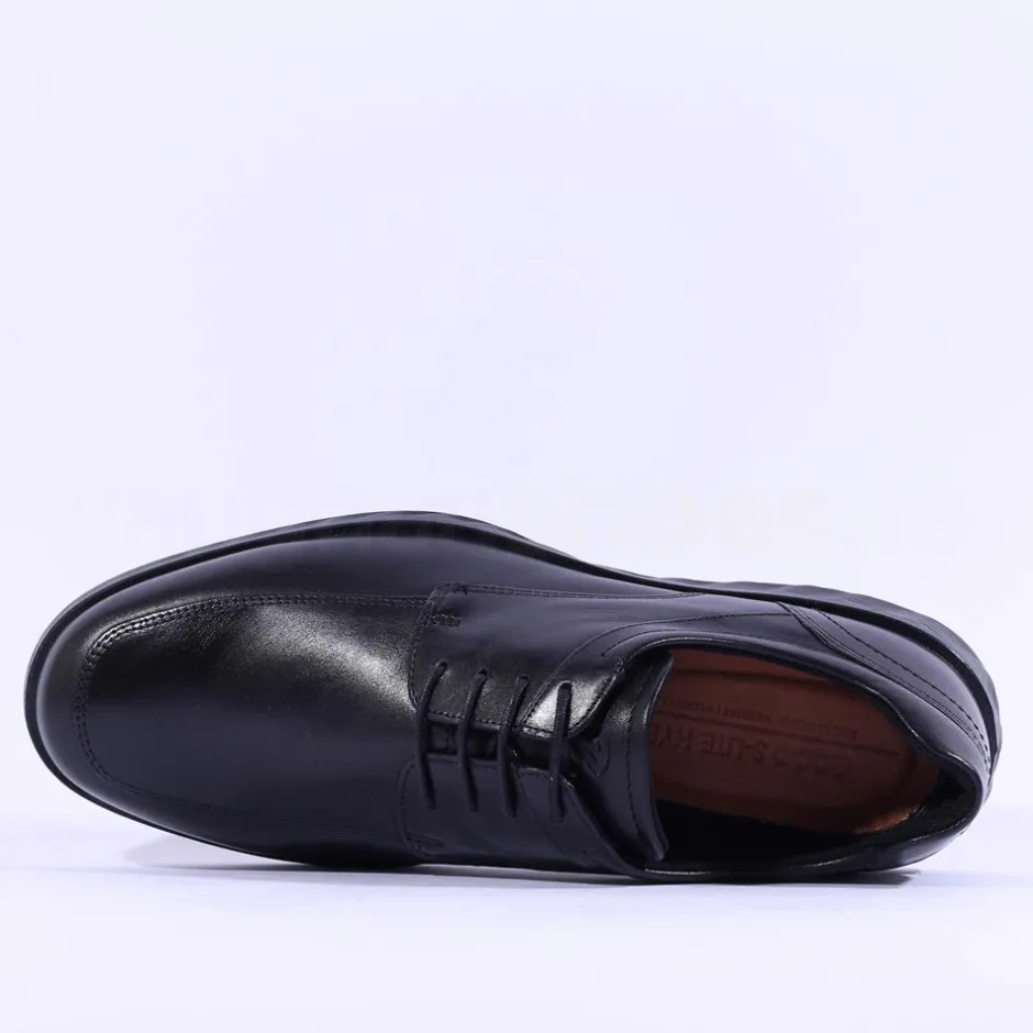 Ecco Men S. Lite Hybrid Laced Shoe - Black Leather