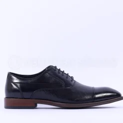 6th Sense Sammy Laced Toecap Dress Shoe - Black
