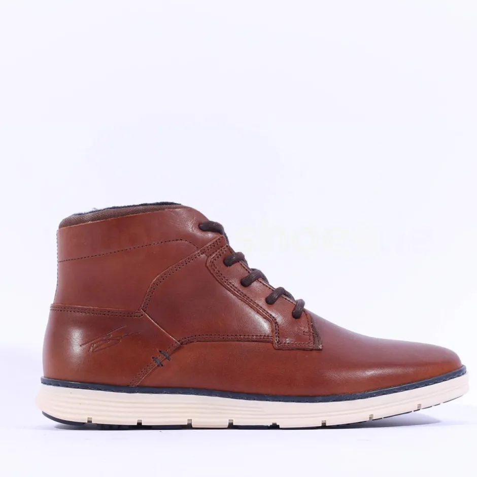Tommy Bowe Sanchez Laced Casual Boot - Tan Leather