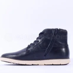 Tommy Bowe Sanchez Laced Casual Boot - Navy Leather
