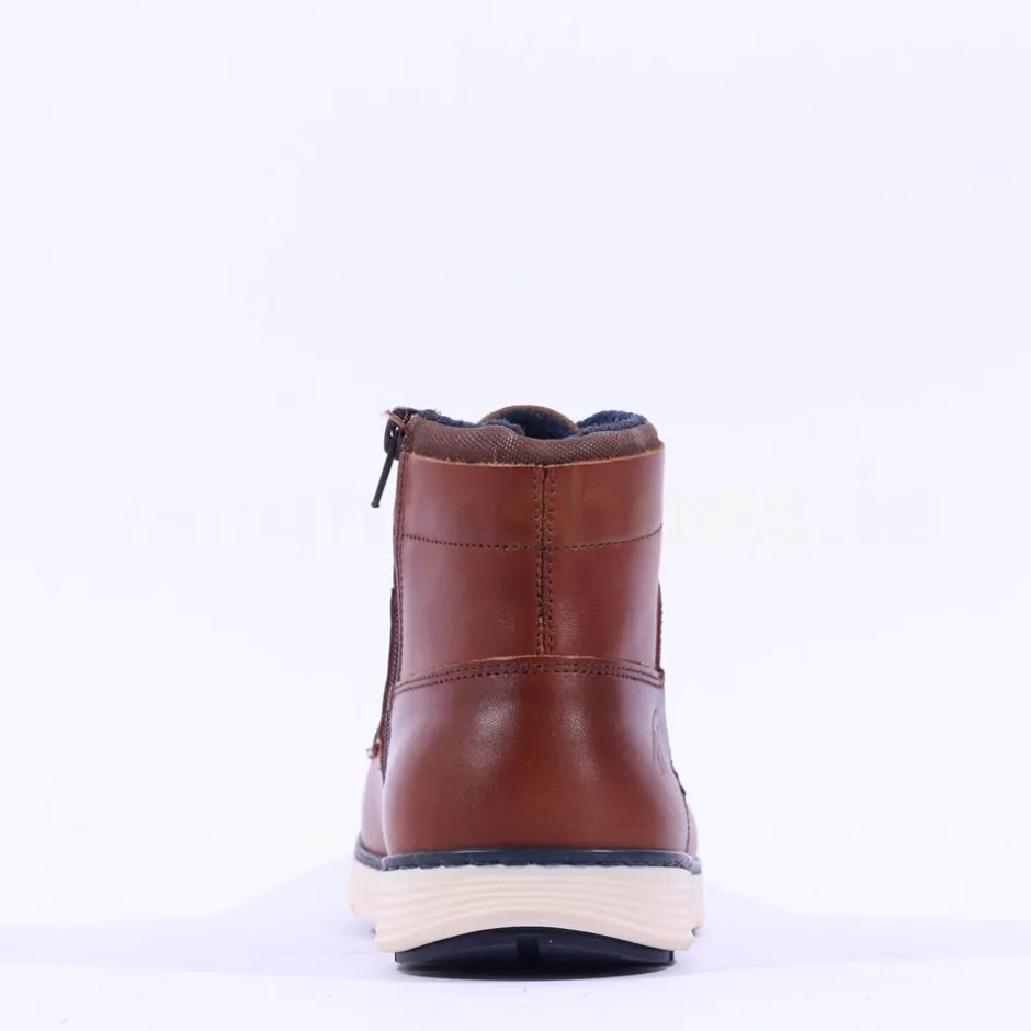 Tommy Bowe Sanchez Laced Casual Boot - Tan Leather
