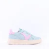 Women Victoria Seul Laced Platform Trainer - Jade