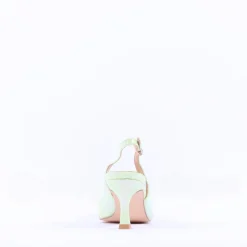 Women Sorento Shelbourne Brooch Slingback Heel - Lime