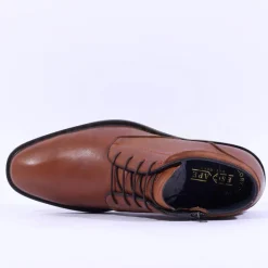 Escape Men Singspiel Laced Boot - Brandy