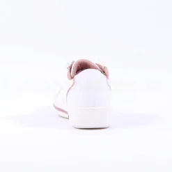 Women Jana Sitane Elasticated Lace Trainer - White Rose Gold