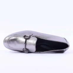 Women Paul Green Slip On Buckle Detail Loafer - Gun Metal