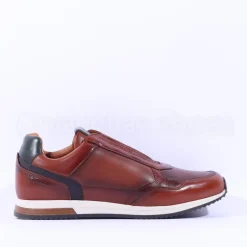 Ambitious Slow Laceless Trainer - Cognac Combi