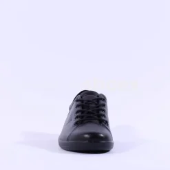 Women Ecco Women Soft 2.0 Laced - Black Lea