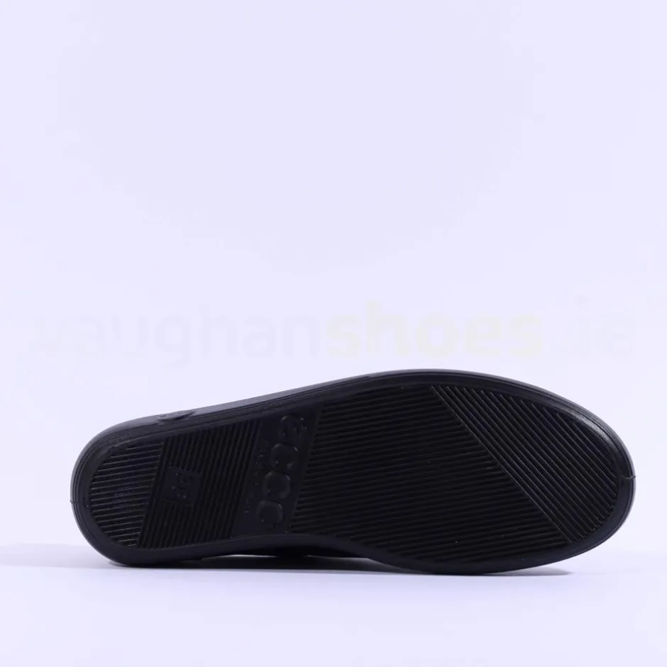 Women Ecco Women Soft 2.0 Laced - Black Lea