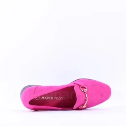 Women Marco Tozzi Sopi Slip On Buckle Loafer - Pink