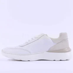 Clarks Men Sprintlite Lace - White Combi Leather