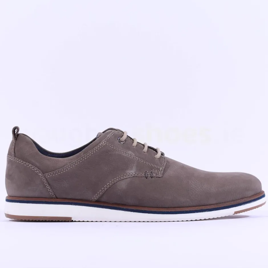 Dubarry Men Stafford Laced Casual Shoe - Grey Nubuck