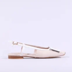 Women Una Healy Step It Up Brooch Slingback - Nude