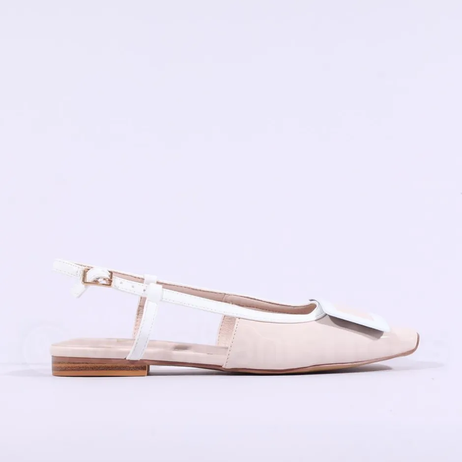 Women Una Healy Step It Up Brooch Slingback - Nude