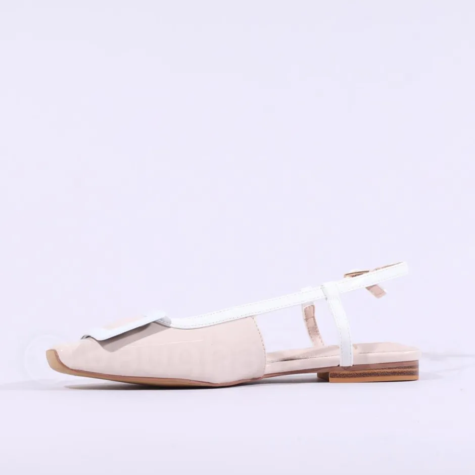 Women Una Healy Step It Up Brooch Slingback - Nude