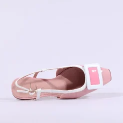 Women Una Healy Step It Up Brooch Slingback - Pink