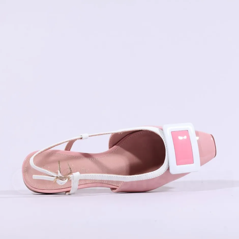 Women Una Healy Step It Up Brooch Slingback - Pink