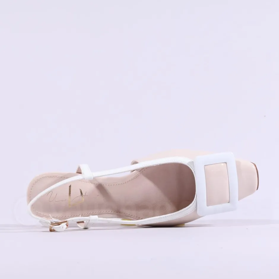 Women Una Healy Step It Up Brooch Slingback - Nude