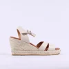 Women Oh My Sandals Strap Slingback Espadrille - Cream