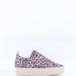 Women Paul Green Super Soft Platform Trainer - Animal Print