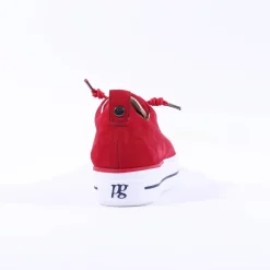 Women Paul Green Super Soft Platform Trainer - Lipstick Nubuck