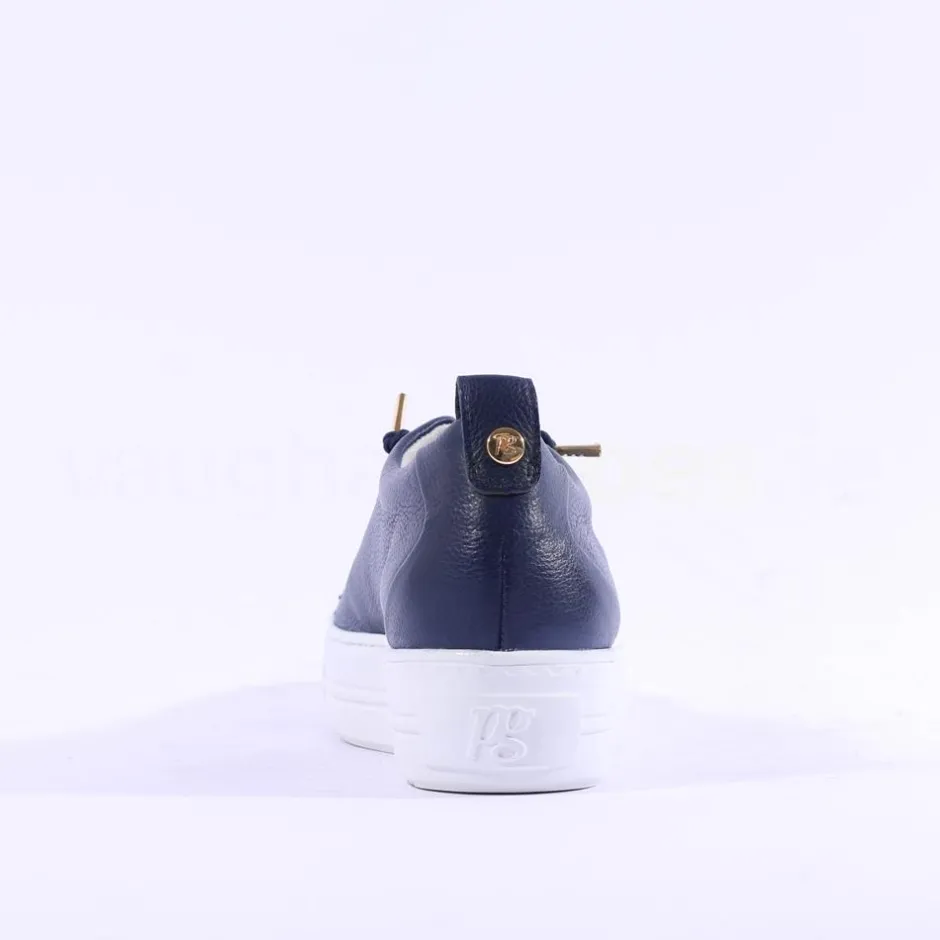 Women Paul Green Super Soft Platform Trainer - Navy Combi