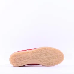 Women Tamaris Tati T Toe Laced Low Trainer - Red