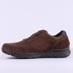 IMAC Tex Bologna Waterproof Laced Shoe - Brown Combi Leather