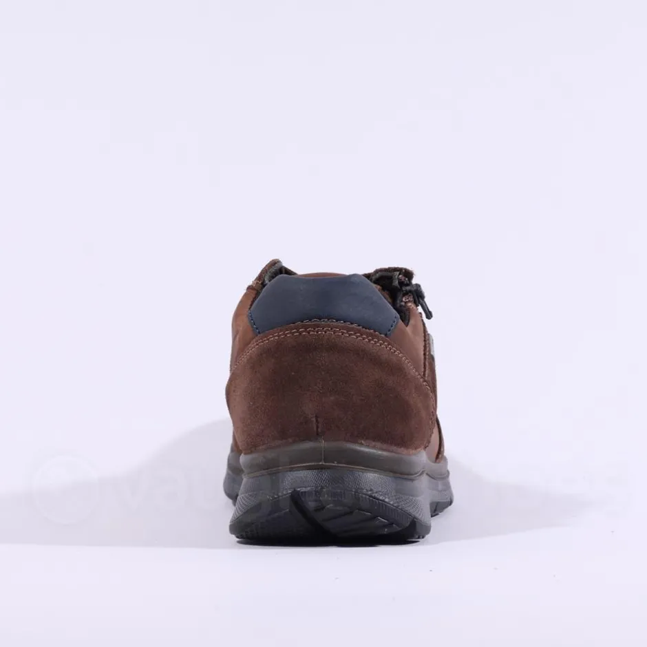 IMAC Tex Bologna Waterproof Laced Shoe - Brown Combi Leather