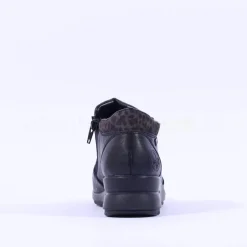 Women Rieker Tex Twin Zip Shoe - Black Combi