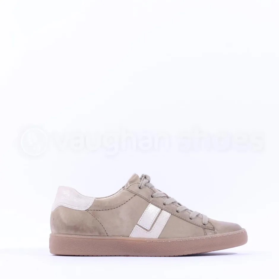 Women Paul Green Thick Gumsole Trainer - Hunter