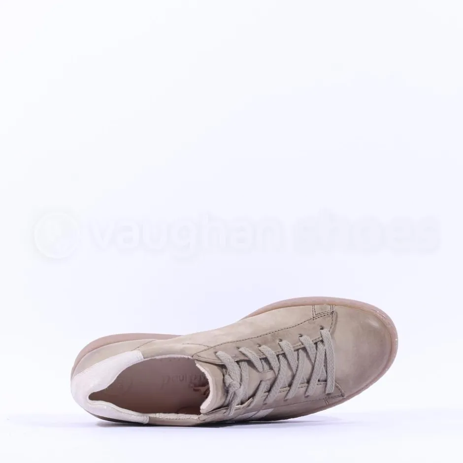Women Paul Green Thick Gumsole Trainer - Hunter