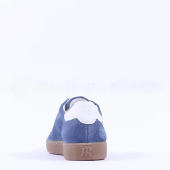 Women Paul Green Thick Gumsole Trainer - Navy Blue
