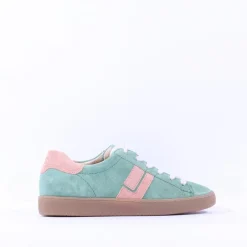 Women Paul Green Thick Gumsole Trainer - Wasabi