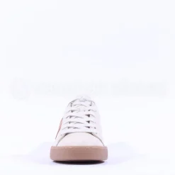 Women Paul Green Thick Gumsole Trainer - White Tan