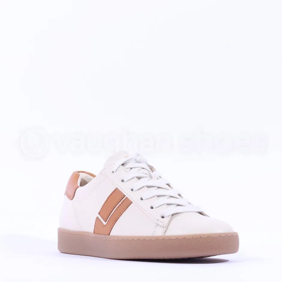 Women Paul Green Thick Gumsole Trainer - White Tan