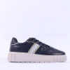 Women Tommy Bowe Ladies Tommy Bowe Davies Hunt Stripe Trainer - Navy Gold