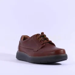 Clarks Men Un Abode Ease - Dark Tan Lea