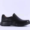 Clarks Men Un Brawley Step - Black Leather