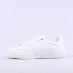 Women Tommy Bowe Ladies Wafer Gumsole Trainer - White