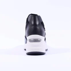 Women NeroGiardini Wedge Lace Trainer - Black Combi