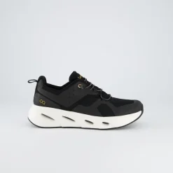 Women Ten Haag Women Elastic Lace Trainer - Black