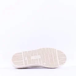 Women Gabor Woodall Elastic Lace Trainer - Metallic Leather