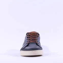 Tommy Bowe X Armstrong Laced Casual Shoe - Navy Leather