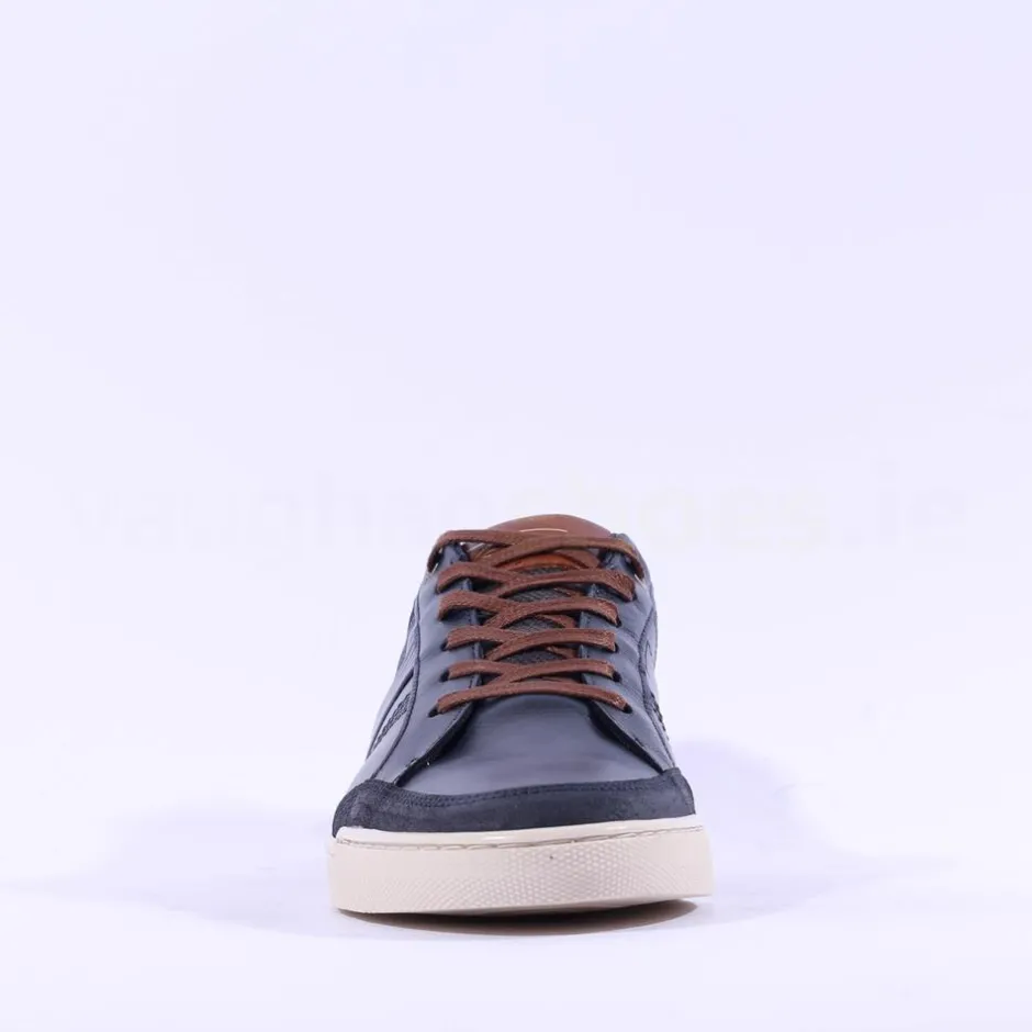 Tommy Bowe X Armstrong Laced Casual Shoe - Navy Leather